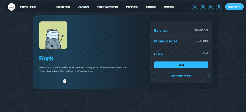 $FLORK Mint project image